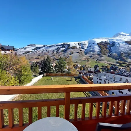 T2 Avec Vue, Parking, 4 Pers Aux Deux Alpes - Fr-1-516-216 アパート レ・デュー・アルプ