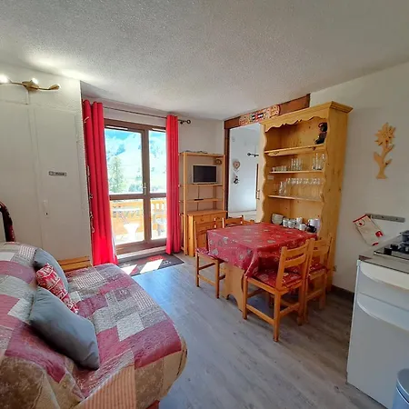 T2 Avec Vue, Parking, 4 Pers Aux Deux Alpes - Fr-1-516-216 アパート レ・デュー・アルプ
