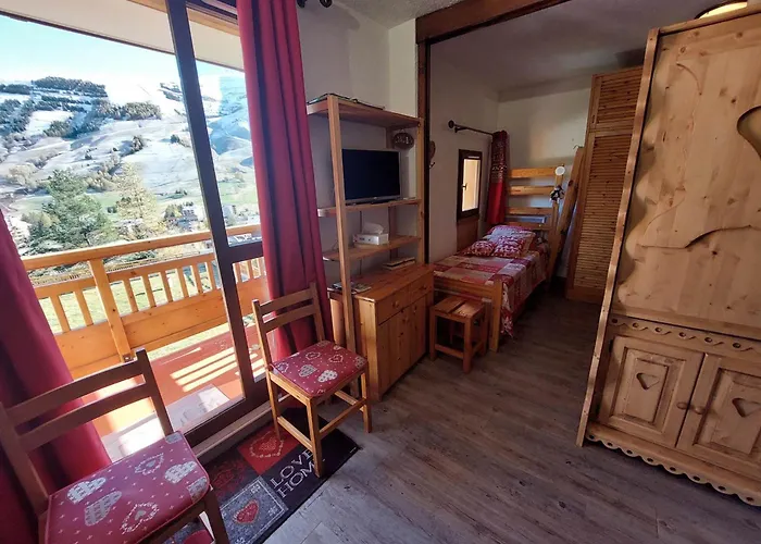 T2 Avec Vue, Parking, 4 Pers Aux Deux Alpes - Fr-1-516-216 *