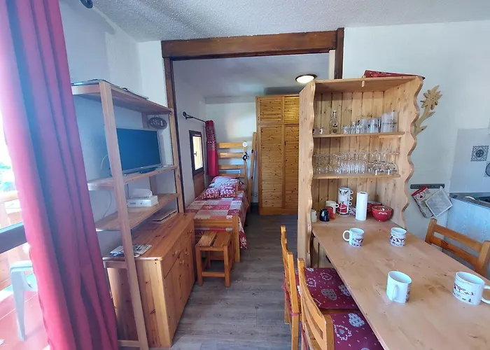 Apartament T2 Avec Vue, Parking, 4 Pers Aux Deux Alpes - Fr-1-516-216 *